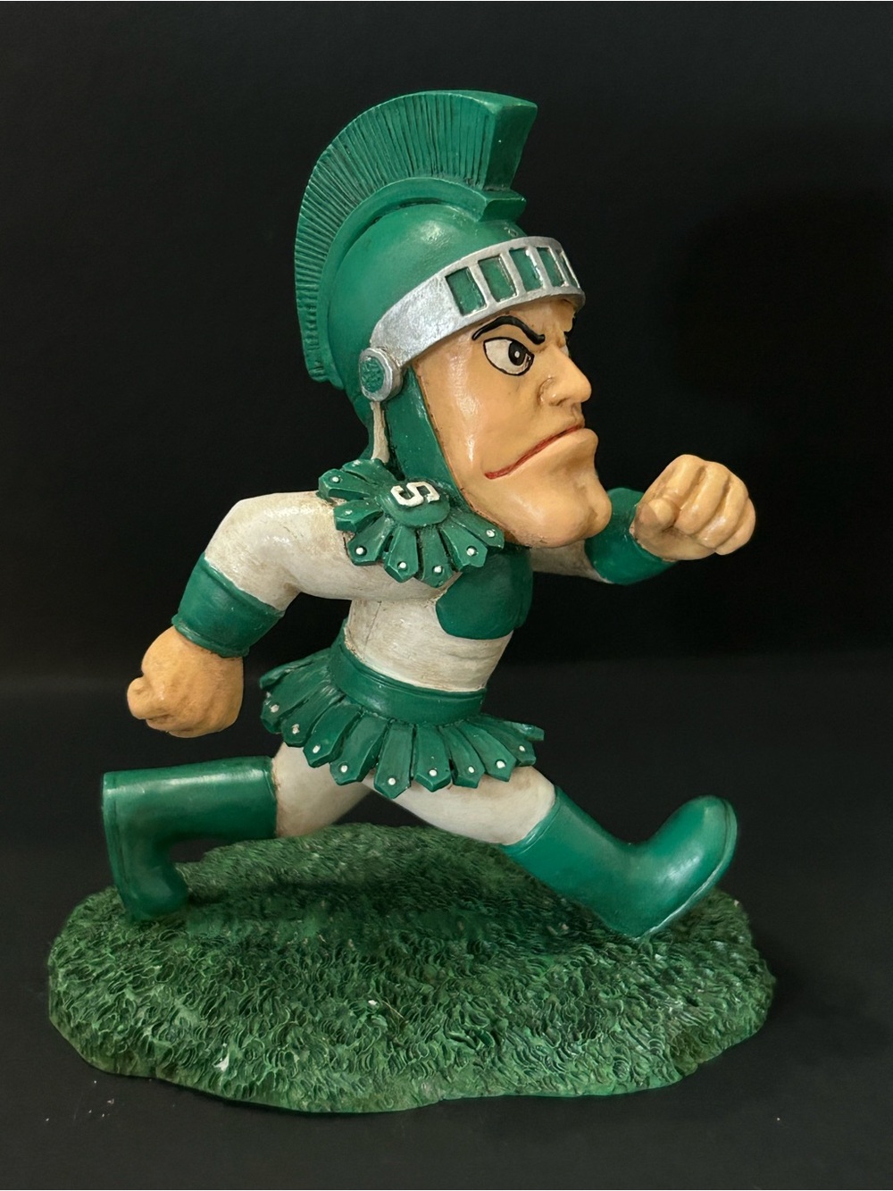 Rare Michigan State Sparty Resin Figurine Statue Collegiate Collectibles